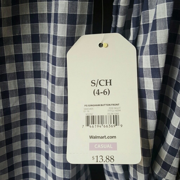 Gingham button up - Picture 4 of 4