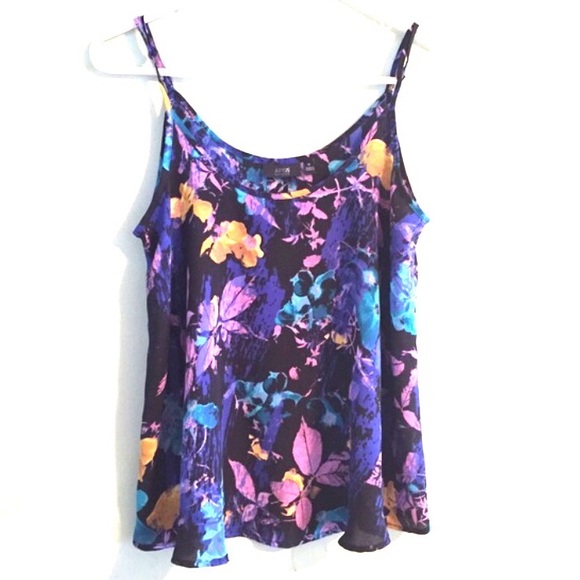 Apt. 9 Tops - Floral Summer Tank Top
