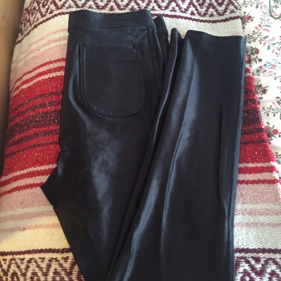 American Apparel black disco pants ✨