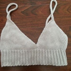 Brandy Melville crochet top