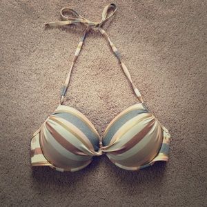 Victoria's Secret Push Up Halter Bikini Top