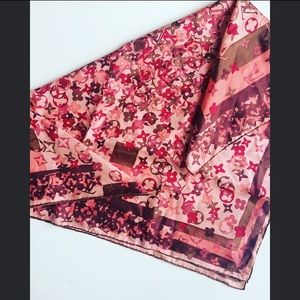 Louis Vuitton Monogram Silk Square