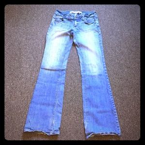Charlotte Russe low rise flair jeans