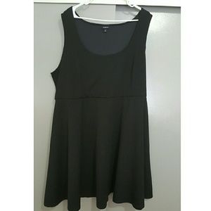 Torrid Size 4 Black Skater Dress