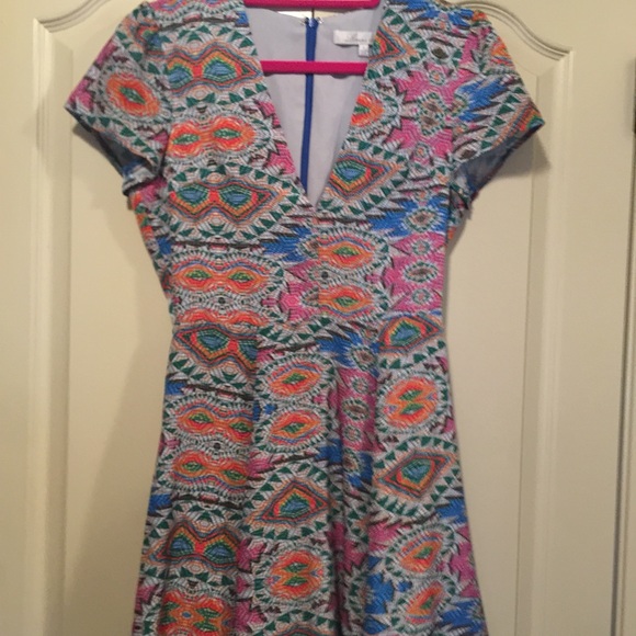 Lovers + Friends Dresses & Skirts - Lovers + Friends fit and flare multi-color dress