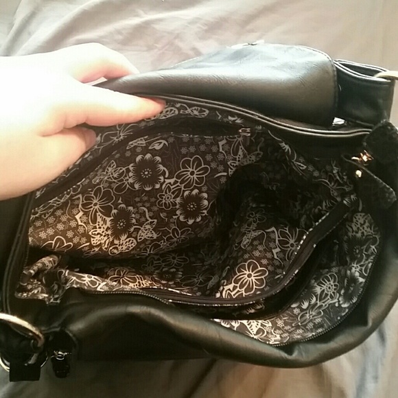 Black leather satchel - Picture 2 of 4