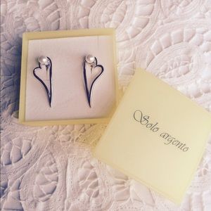 💟New💟Elegant earrings in Silver 925