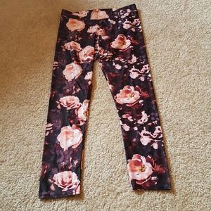 Floral print American Eagle leggings