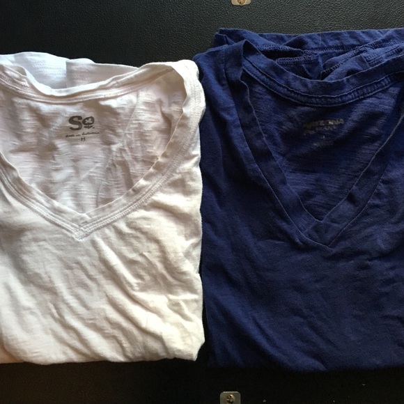 Two short sleeve shirts