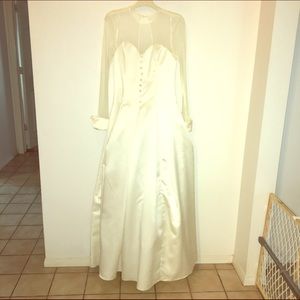 Vintage 90s wedding dress