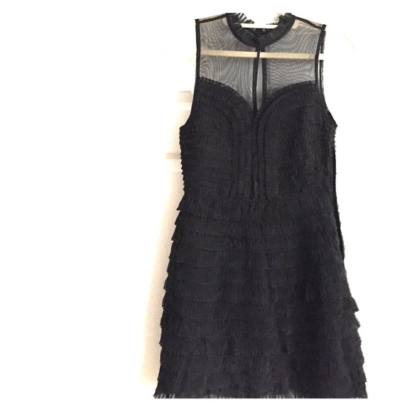 Beautiful and elegant black mini Free People dress