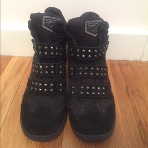 Skechers hidden wedge sneakers