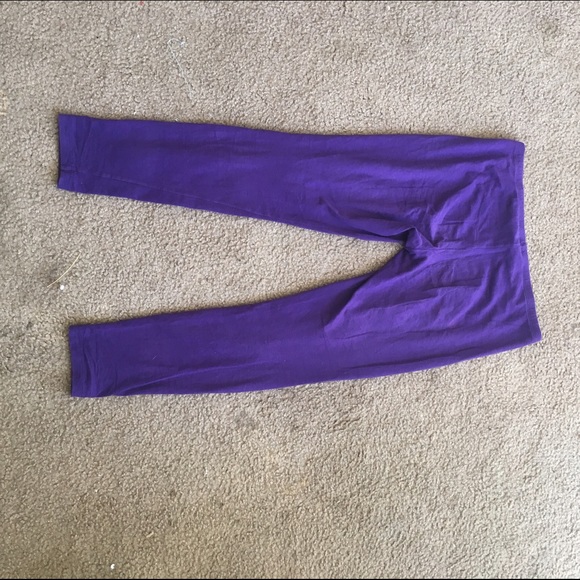 Purple Leggings