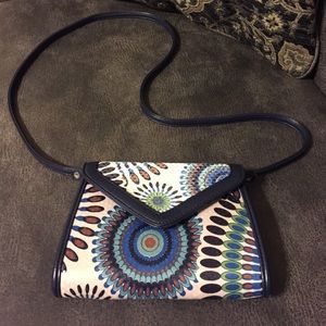 Boho chic cross body bag