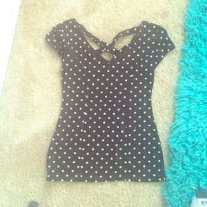 Polk a dot blouse