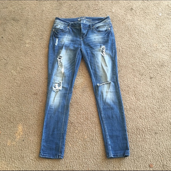 Wallflower light blue boyfriend jeans