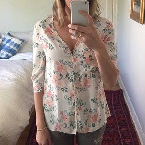 Paper Crown + Rifle Paper Co. Petal Blouse