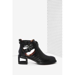 JEFFREY CAMPBELL SYLVESTER LEATHER BOOTIE