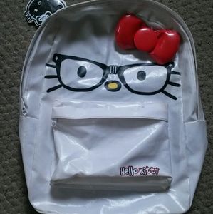 Hello Kitty Nerdy Vinyl Backpack NWT