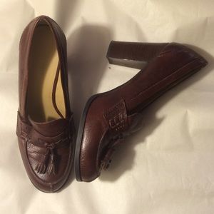 Loafer heels Nine West