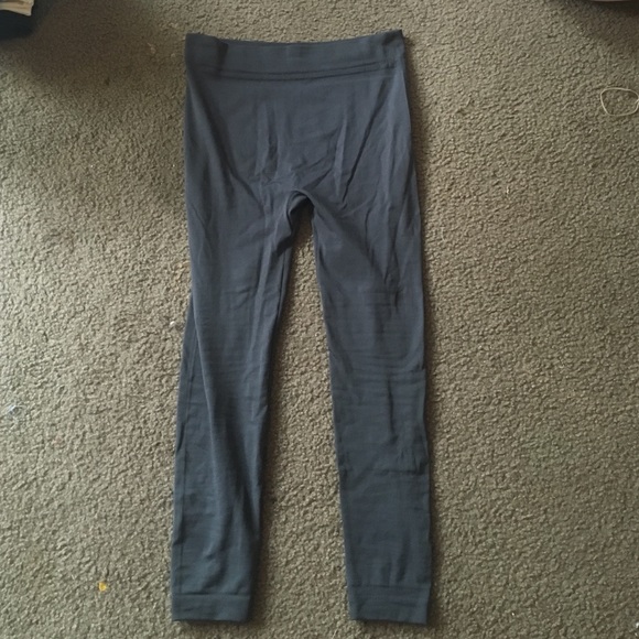 Grey Fleece leggings never worn