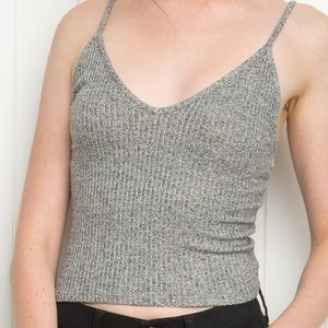 Brandy Melville grey tank top!!