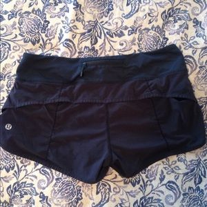 Black speed way shorts