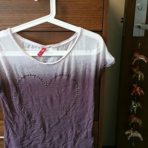 Ombre Studded Tee