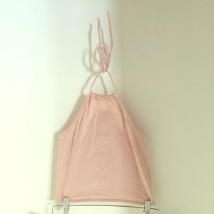 🎈SOLD🎈Brandy Melville Light Pink Sachi Halter