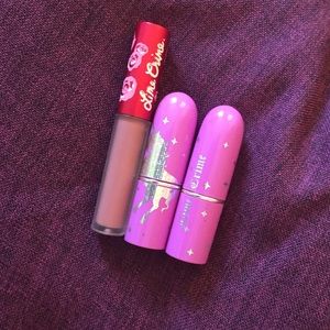 Lime Crime lipsticks