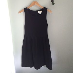 Black fit and flare Dress