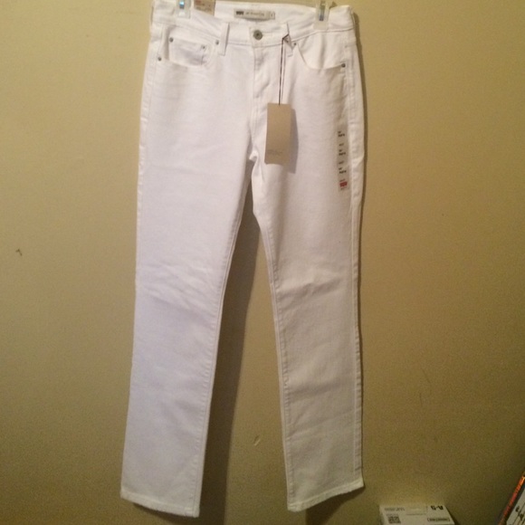 Levi's Denim - White Levi's 505
