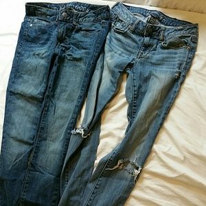 Calvin Klein & American Eagle jeans bundle