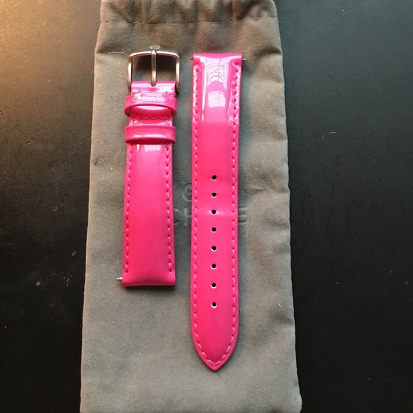 Michele Pink watch band