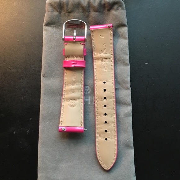 Michele Pink watch band