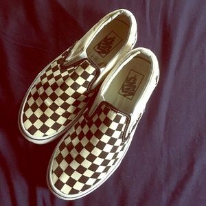 Vans Classic Slip-On Black/White Checkerboard