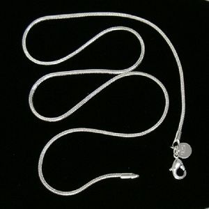 20" x 2mm thick 925 Stamped Sterling Silver Chain