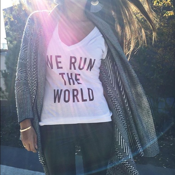 T&J Designs Tops - Last one! 1 sm left! We Run the World tee