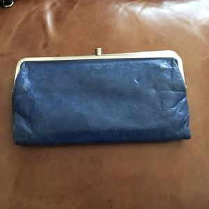 Blue Hobo clutch