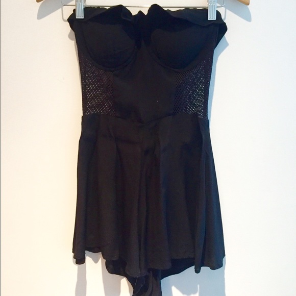 black Nasty Gal romper