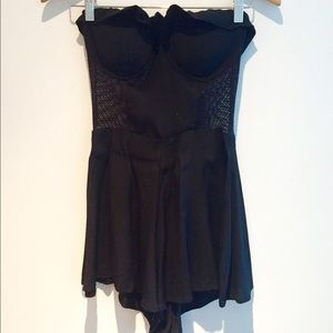 black Nasty Gal romper