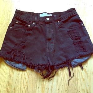 Vintage cutoffs