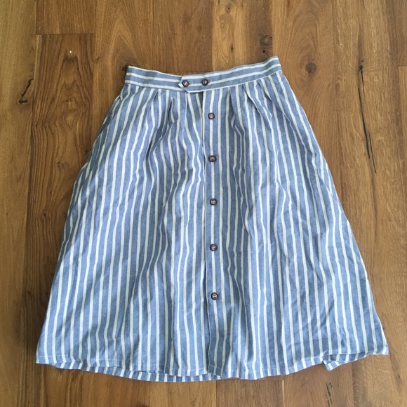 High Wasted Cotton Skirt