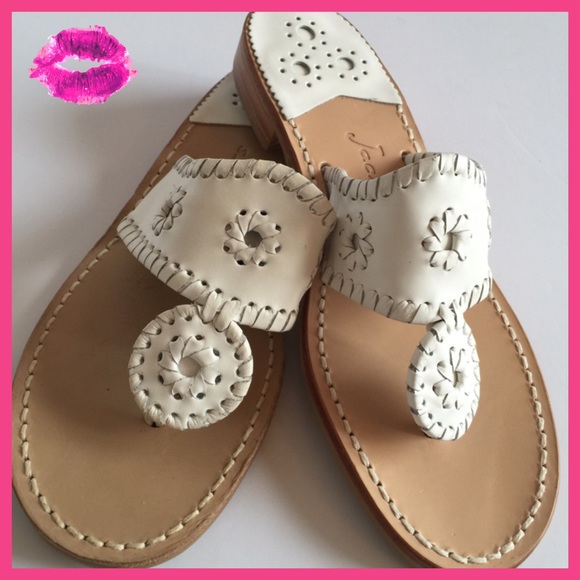 Jack Rogers Shoes - NEW Jack Rogers Navajo White Sandal🏖👙