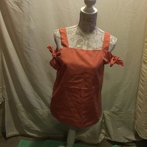 Peach colored top