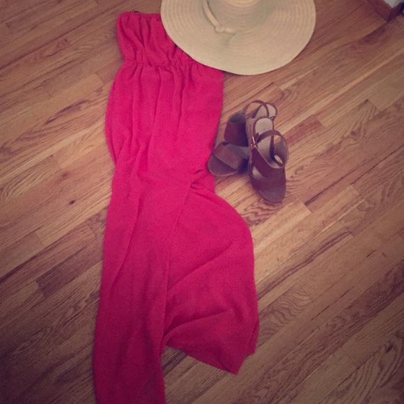 Forever 21 slit maxi