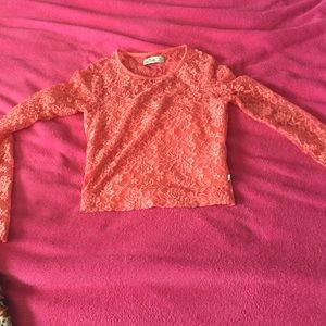 Lace Hollister top