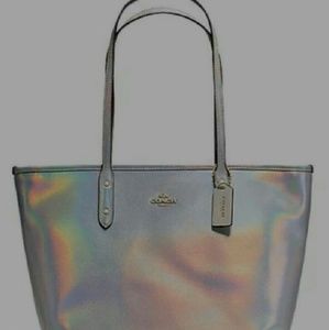 Coach hologram tote
