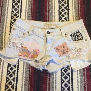 LF Car-Mar Cut Off denim shorts