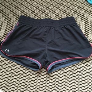 UA running shorts